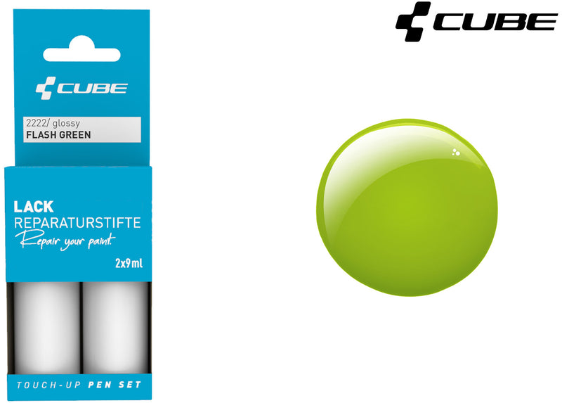 Afbeelding laden in galerijviewer, Cube touch-up pen set flash green
