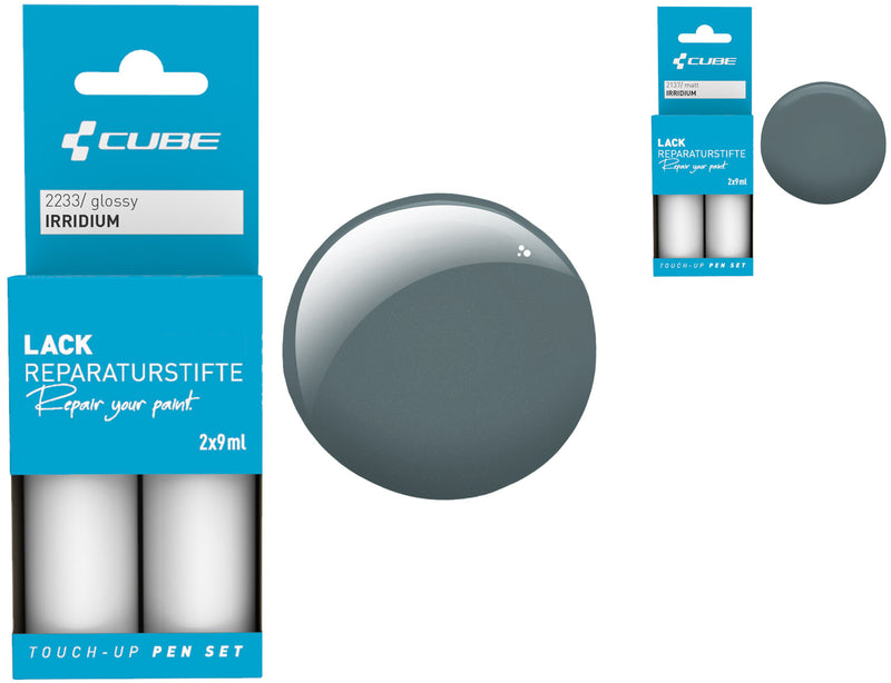 Afbeelding laden in galerijviewer, Cube touch-up pen set irridium
