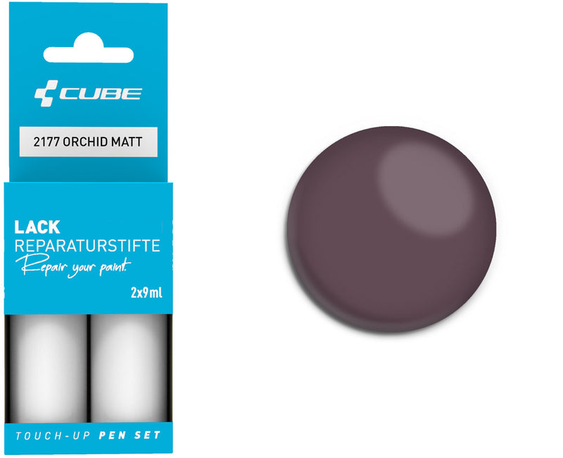 Afbeelding laden in galerijviewer, Cube touch-up pen set orchid matt
