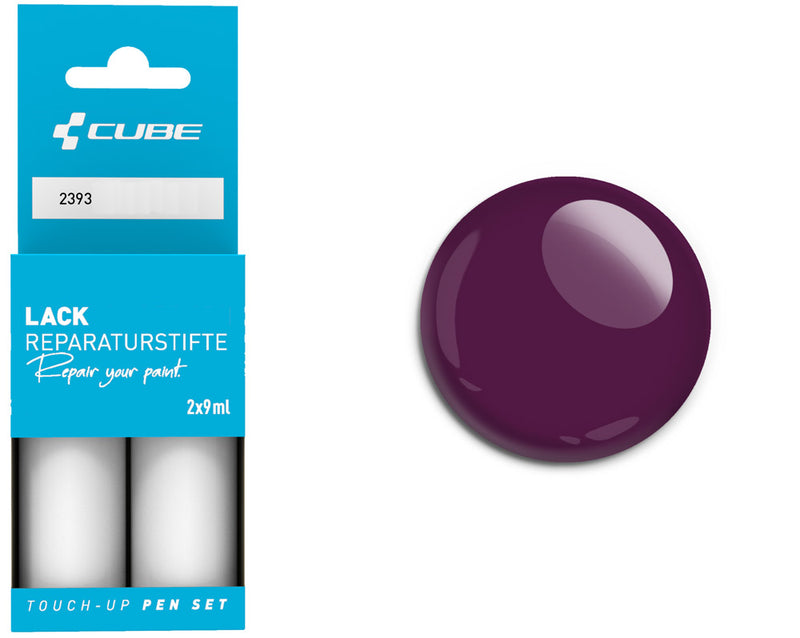 Afbeelding laden in galerijviewer, Cube touch-up pen set wine glossy
