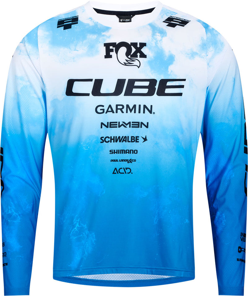Afbeelding laden in galerijviewer, Cube x actionteam - mtb long sleeve jersey
