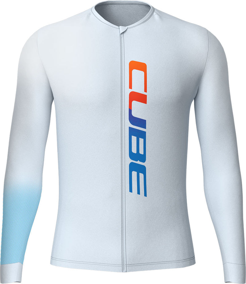 Afbeelding laden in galerijviewer, Cube road xc uv protection teamline - long sleeve jersey
