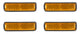 Rfr pedal reflector set