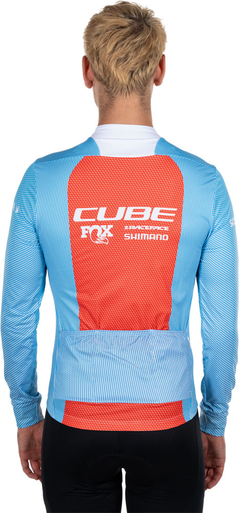 Afbeelding laden in galerijviewer, Cube road xc x factory racing - long sleeve jersey
