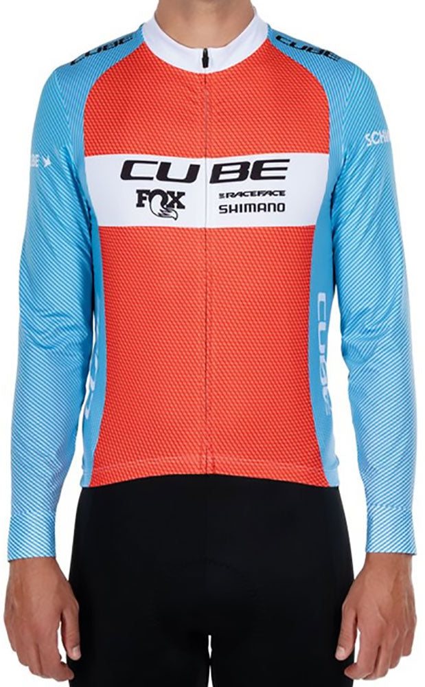 Afbeelding laden in galerijviewer, Cube road xc x factory racing - long sleeve jersey
