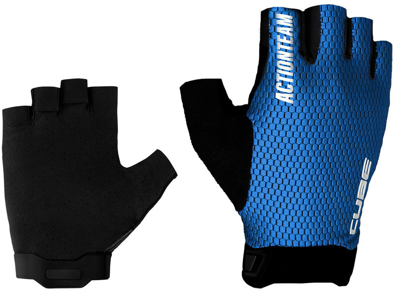 Afbeelding laden in galerijviewer, Cube rookie x actionteam - kid's short finger gloves
