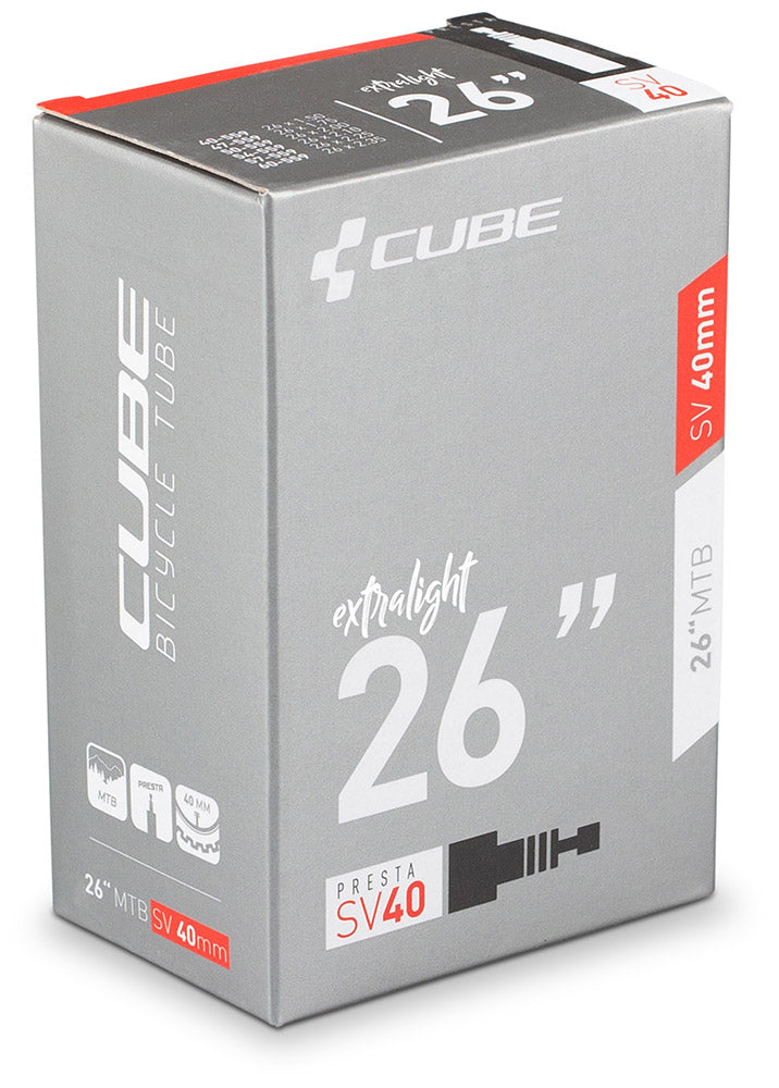 Afbeelding laden in galerijviewer, Cube tube 26 mtb sv 40mm extra light
