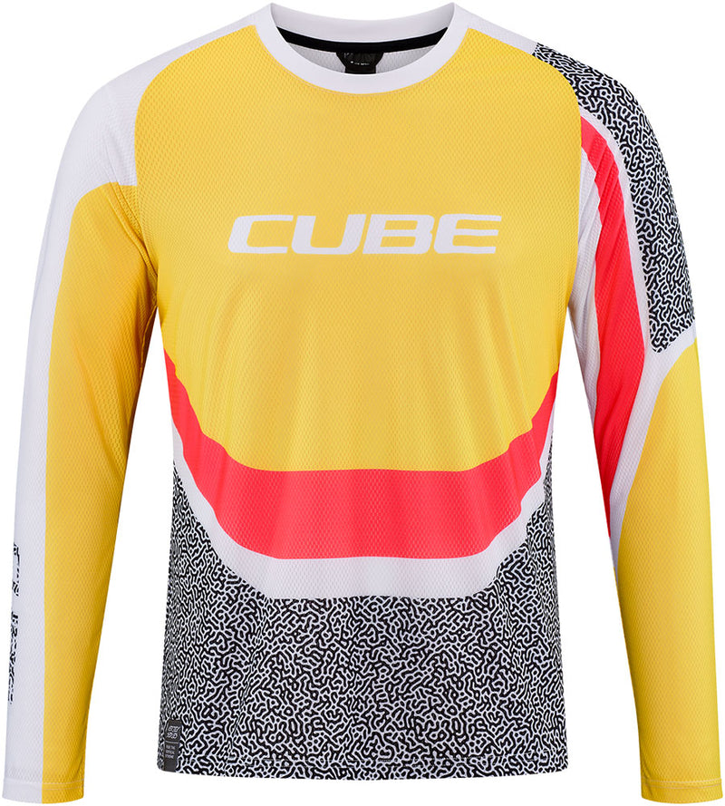 Afbeelding laden in galerijviewer, Cube vertex round neck - mtb long sleeve jersey
