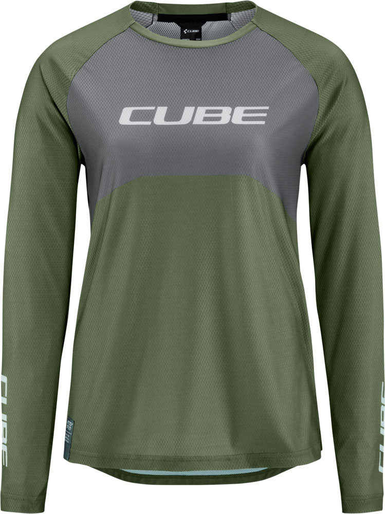 Afbeelding laden in galerijviewer, Cube vertex tm - women's long sleeve jersey
