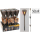 Pro garden solar fakkel h43cm 3 assorti