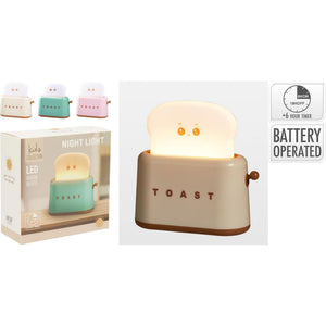 Home styling nachtlampje toaster met timerfunctie