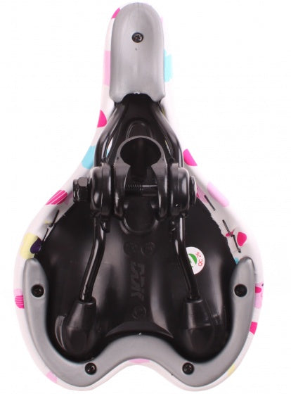Afbeelding laden in galerijviewer, Cycletech bunny zadel kinderfiets wit 22 x 14 cm
