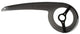 Batavus anp kettingscherm 24 26 snake m beugel smoke