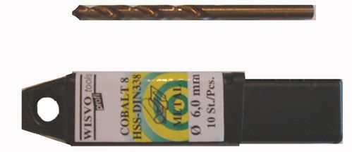 Wisvo grs boor 2.5mm hss cobalt