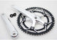crankstel Race 8 9v 53 39 alu zilver