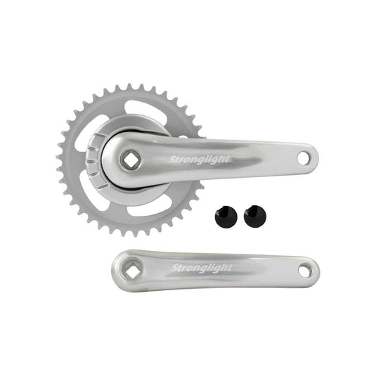 Stronglight krg twin 170mm 38 z. silver mod.26