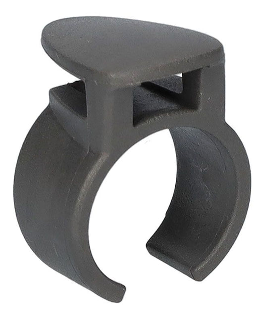 Hesling montageclip 20mm kunststof rand grijs werkplaats (100)