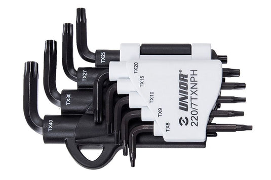 Unior grs torxset tr9-tr40 8dlg