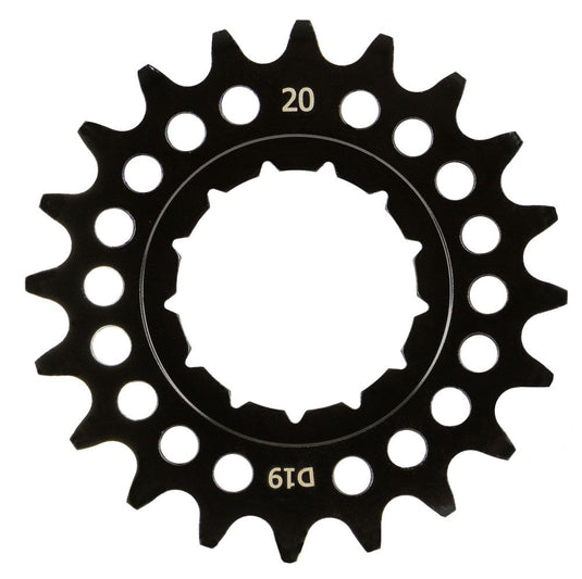 Kmc tandwiel rohloff wide 20t achter zwart