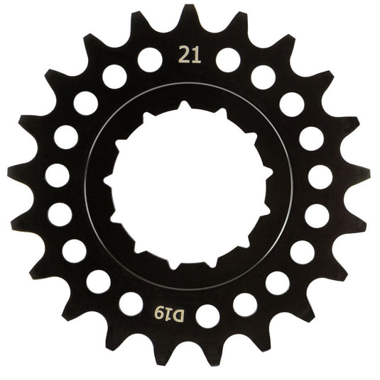 Kmc tandwiel rohloff wide 21t achter zwart