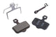Sram remblok schijfrem disc organisch staal elixir level road red force axs