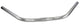 Wilhelm humpert gmbh co ergotec stuurbocht trekking staal alu look 25.4 gw590 gl180 gh35 47° sl: 3
