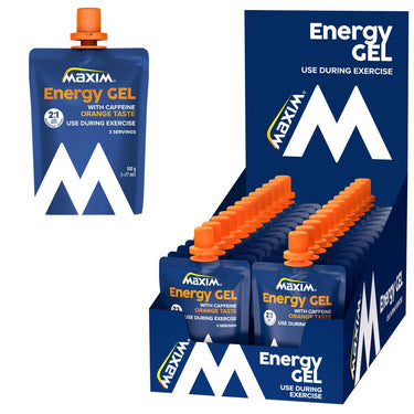Maxim energy gel orange cafeïne