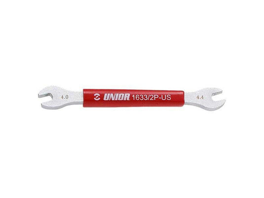 Unior dubbelzijdige spaak sleutel 1633 2p-us 4 x 4,4