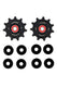 Elvedes cable systems bv elvedes derailleurwieltjes shimano 2x11t 12v (1set)