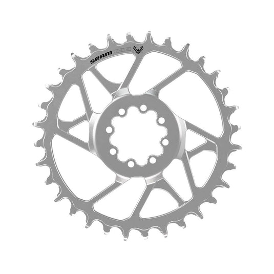 Sram kettingblad eagle t-type zilver 34t staal dm 3mm offset eagle 90