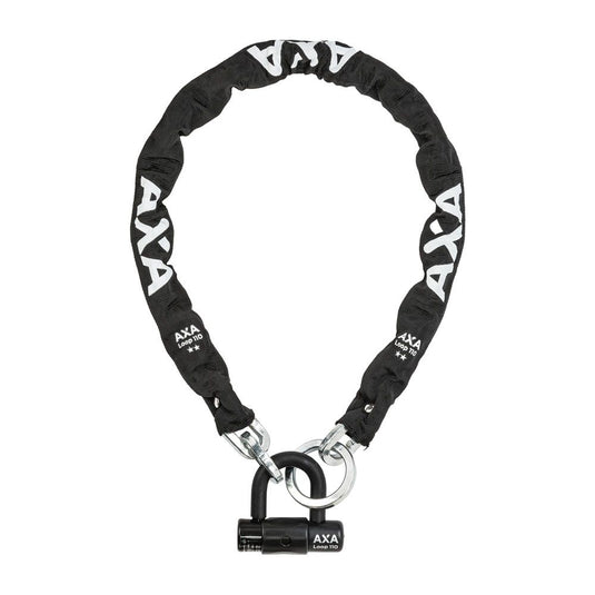Axa kettingslot loop 110 - zwart