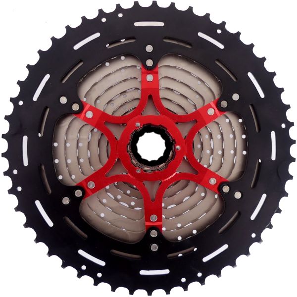 Afbeelding laden in galerijviewer, Edge cassette 11 speed csm9011 11-52t - zilver zwart
