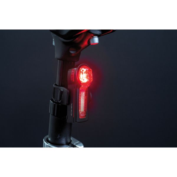 Afbeelding laden in galerijviewer, Trelock achterlicht LS 740 I-GO vector remlicht usb zadelpen
