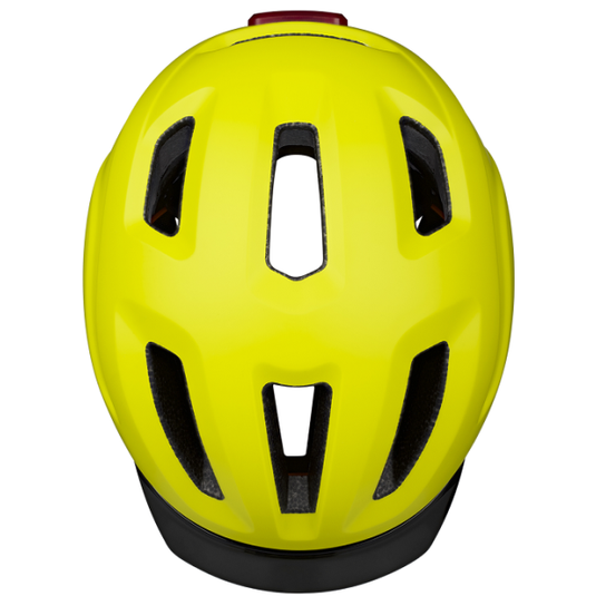 Ked fietshelm pedalon s (53-56cm) - mat geel