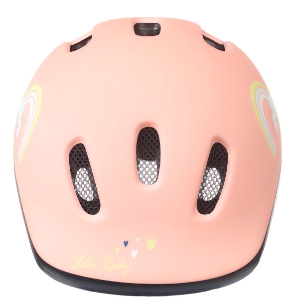 Afbeelding laden in galerijviewer, Polisport baby helm happy rainbow xxs 44-48 cm roze
