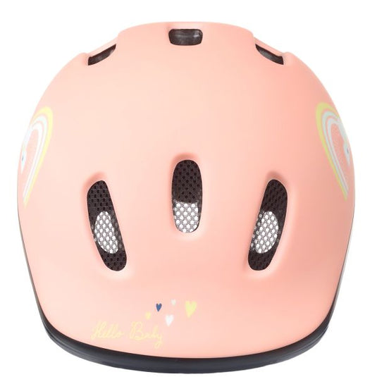 Polisport baby helm happy rainbow xxs 44-48 cm roze