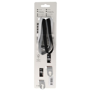 Simson triobinder 60cm - zwart wit grijs