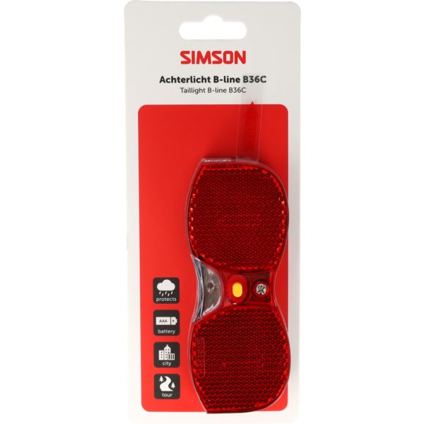 Afbeelding laden in galerijviewer, Simson achterlicht aurora b-line b36c

