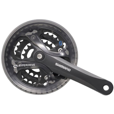 Shimano benelux b.v. shimano efcm361e888cl crankstel acera m361 7 8-sp zwart 48x38x28t+cg kk vierk 175 mm (-4mm)