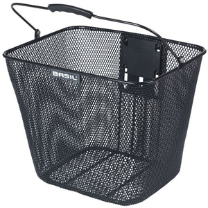 Basil fietsmand bilbao kf voor 22 x 26 x 28 cm - zwart