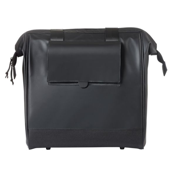 Afbeelding laden in galerijviewer, Basil fietsshopper grand tarpaulin mik 23l 12 x 34 x 35 cm - zwart

