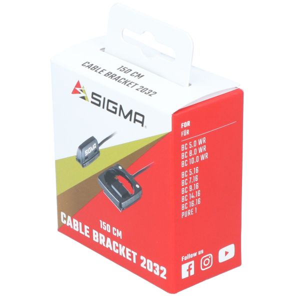 Afbeelding laden in galerijviewer, Sigma sensor-set kabelset nm 150cm
