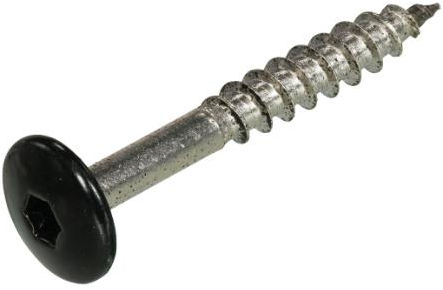 Afbeelding laden in galerijviewer, Dak gevel dak gevel kleurkopschroef rvs-a2 zwart ral9005 4.8x38 | 50 stuks - 6304.30.37523
