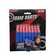 Dart gun darts blauw refill 24 stuks