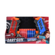 Dart gun set met 8 darts 13cm