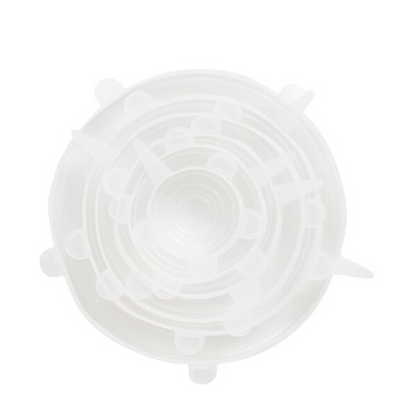 Day deksel universeel silicone 6-delig
