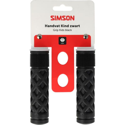 Simson handvatset kinder zwart zwart