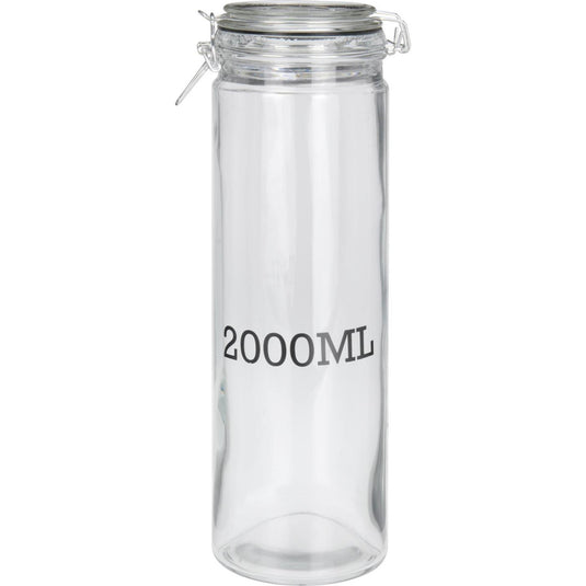 Excellent houseware voorraadpot glas 2l voorraadpot glas 2 liter