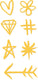 Kaisercraft • decorative die icons