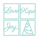 Kaisercraft • decorative die festive card frames